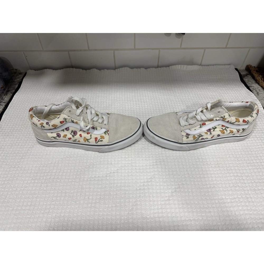 Size 6 - VANS Old Skool Floral Women's Size 6 - Picture 2 of 7